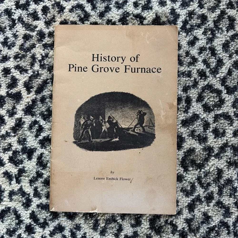 History of Pine Grove Furnace Lenore Embick Flower Cumberland Hist Scty 1974 VTG
